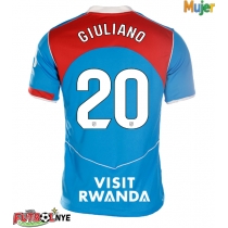 Camiseta Atletico Madrid Giuliano Simeone #20 Tercera Equipación para mujer 2025-26 manga corta